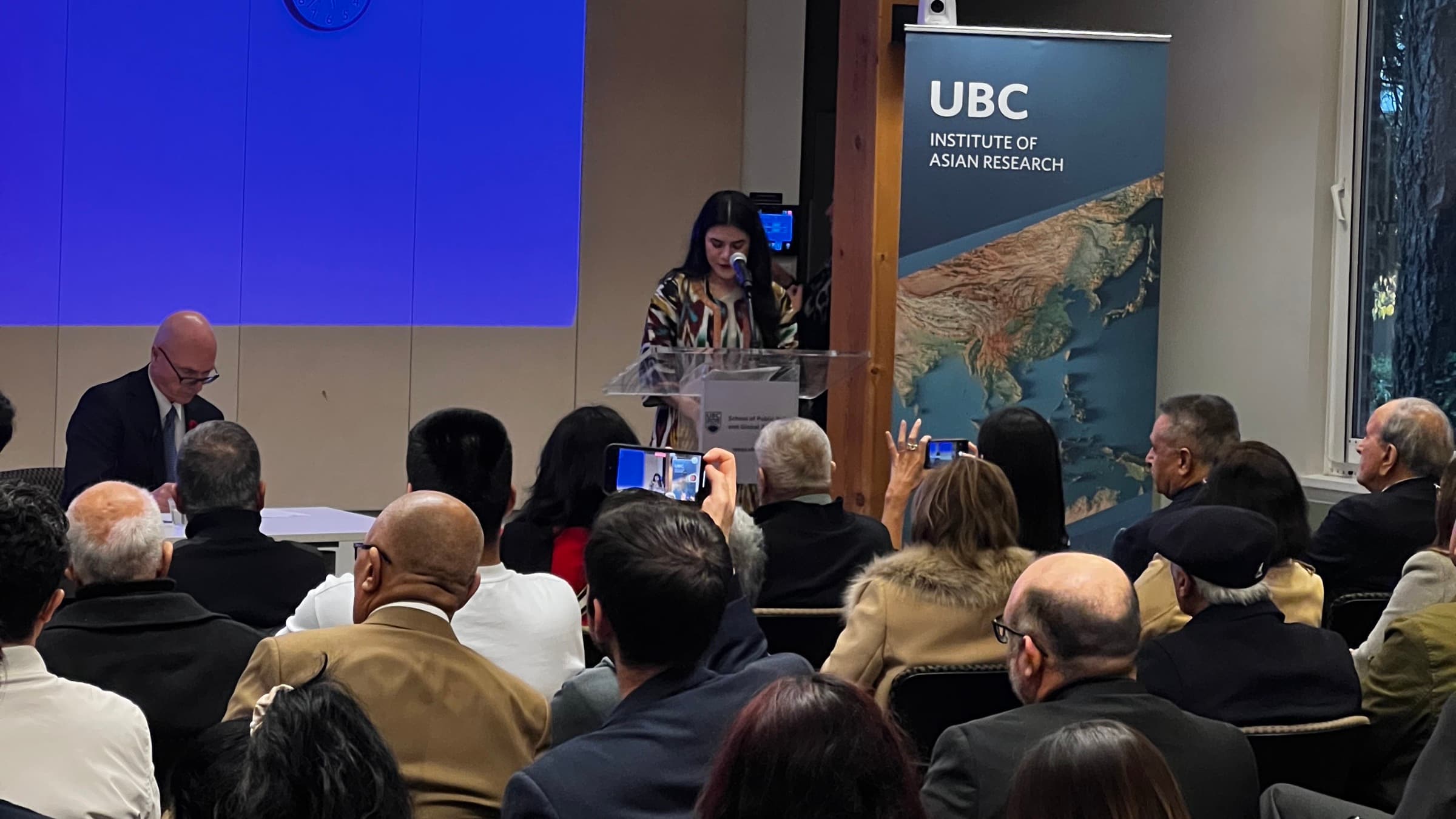Speaking at the UBC Institute of Asian Research